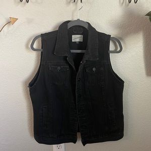 Black Jean vest